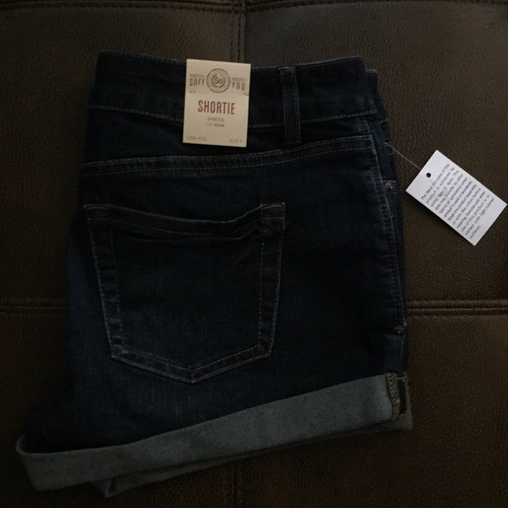 Juniors shortie shorts brand new!!